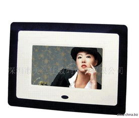 商務新寵 7寸數碼相框機——集電子相冊、廣告機與高端禮品于一體